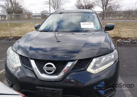 2016 Nissan Rogue Sv z USA, uszkodzony, nr VIN KNMAT2MV5GP658685